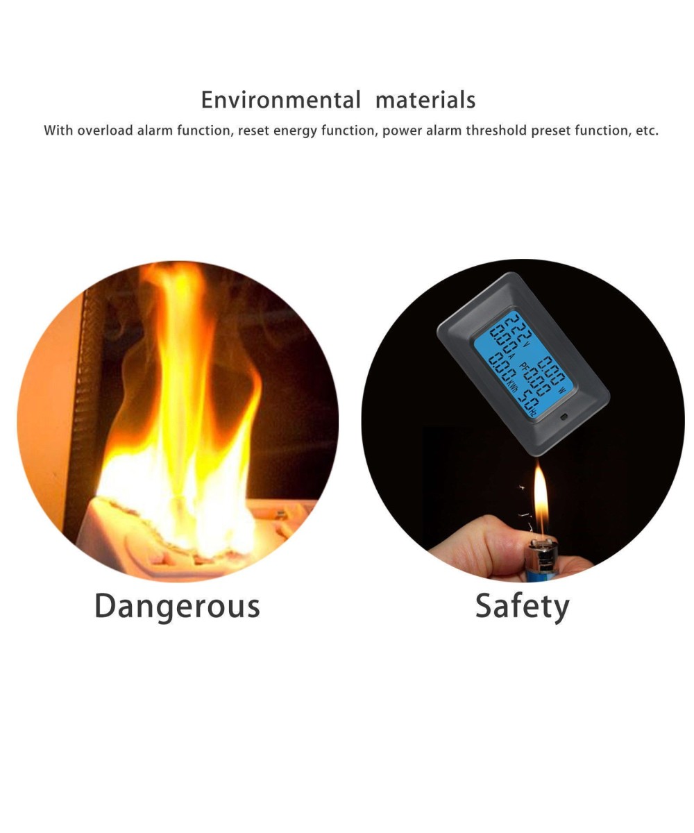 Monitor de energia AC 110V/220V monofasico