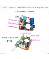 Mini amplificador de audio  Hi-Fi PAM8610 2X10W clase D