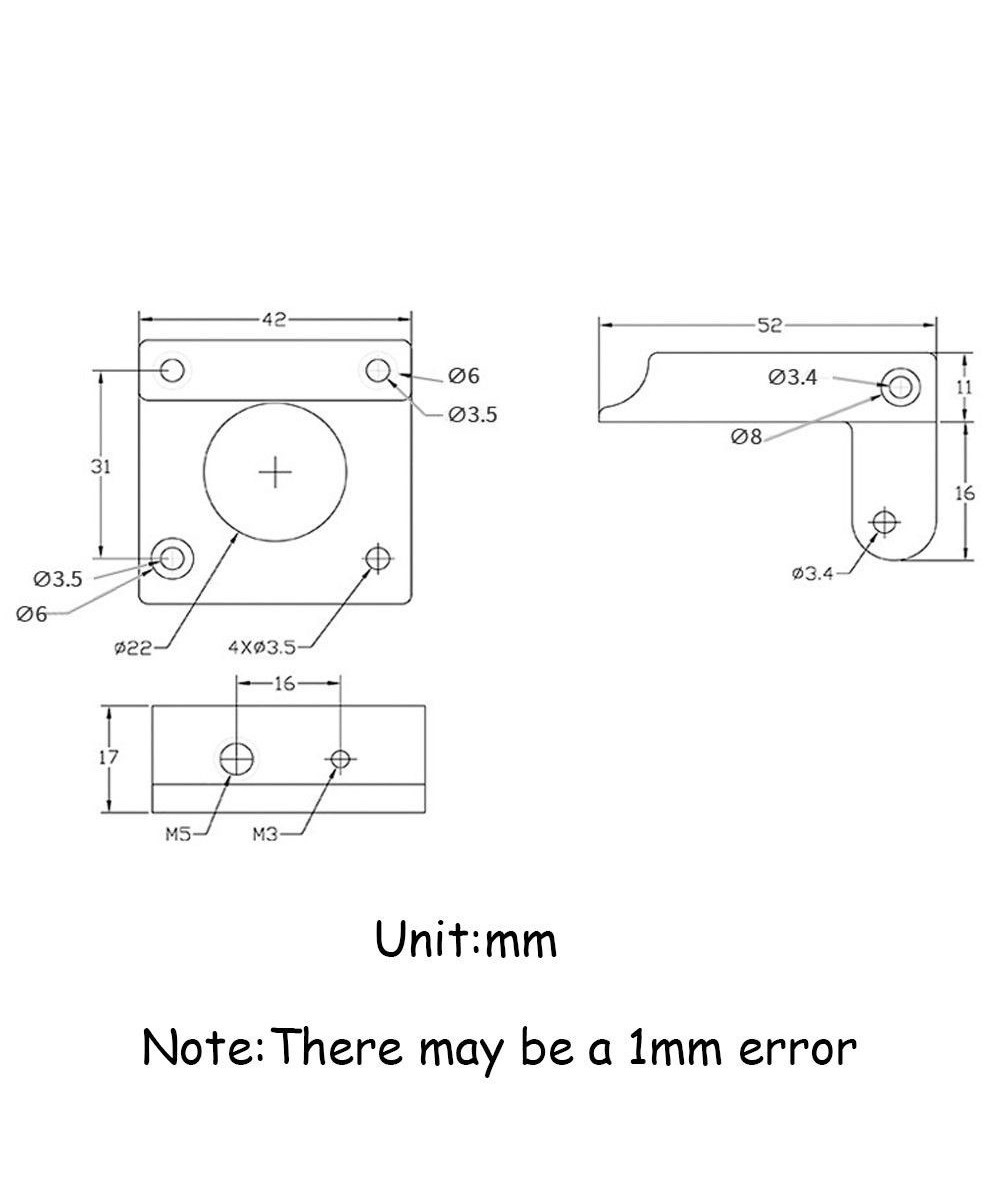 Cabezal alimentador de filamente impresora 3D