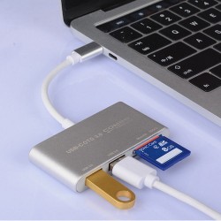 Adaptador USB tipo C 5 en 1