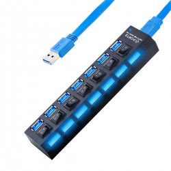 USB 3.0 hub 7 puertos