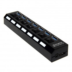 USB 3.0 hub 7 puertos