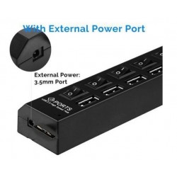 USB 3.0 hub 7 puertos