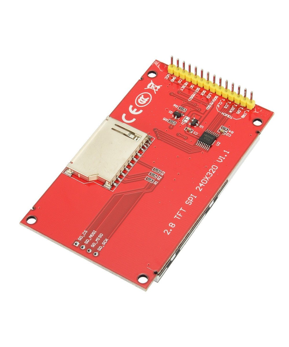 Pantalla TFT SPI LCD 2.8" touch para arduino