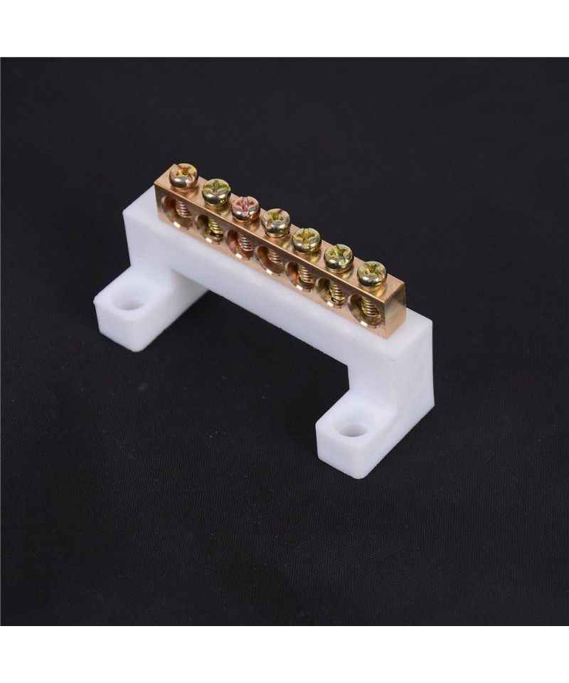 Bornera de 7 posiciones con base