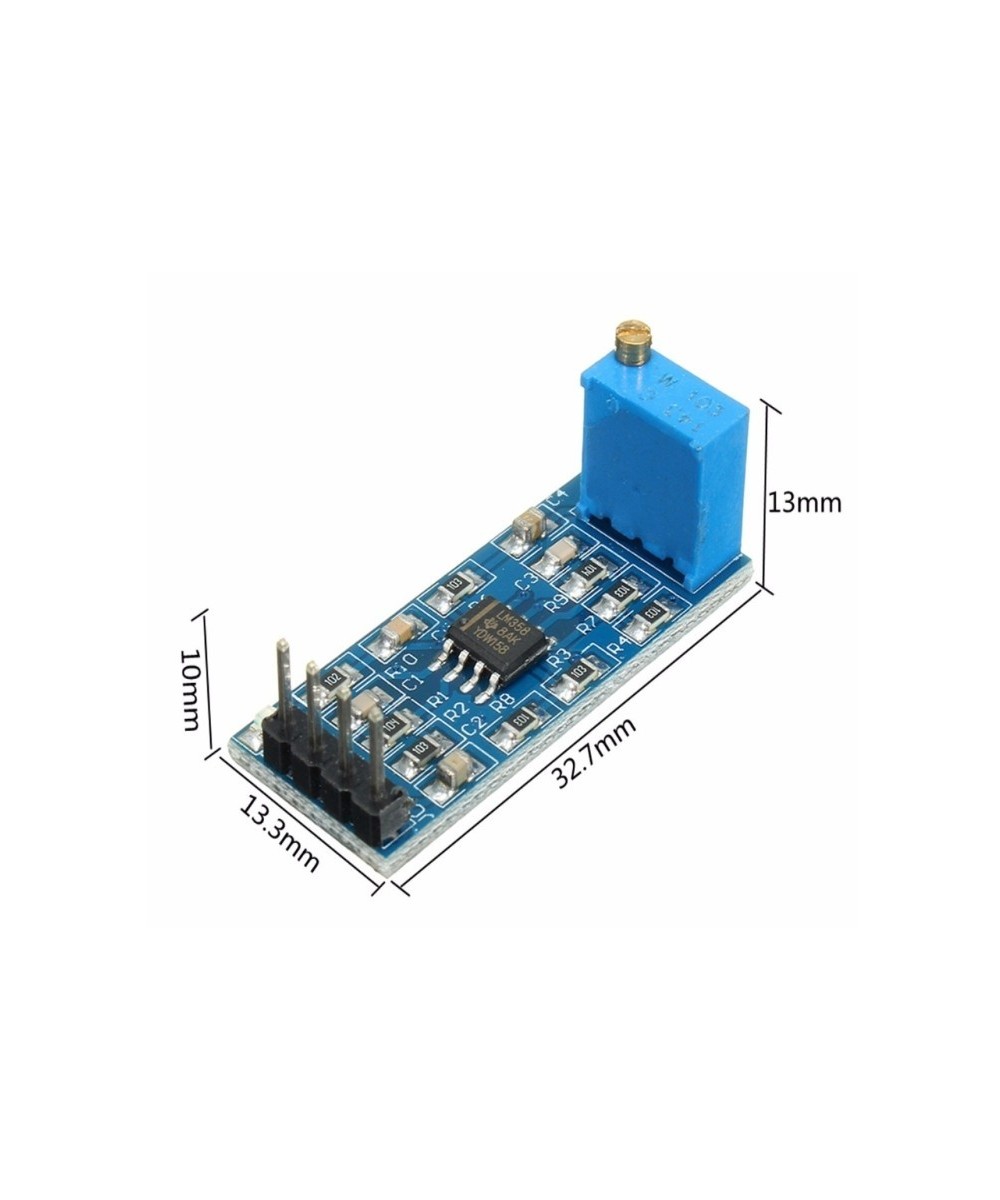 Amplificador LM358 100 veces