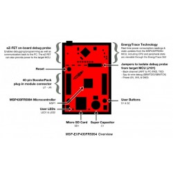 Microcontrolador Texas launchpad  MSP-EXP430FR5994