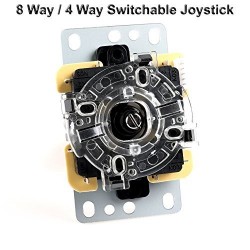 Control arcade DIY botones rojos