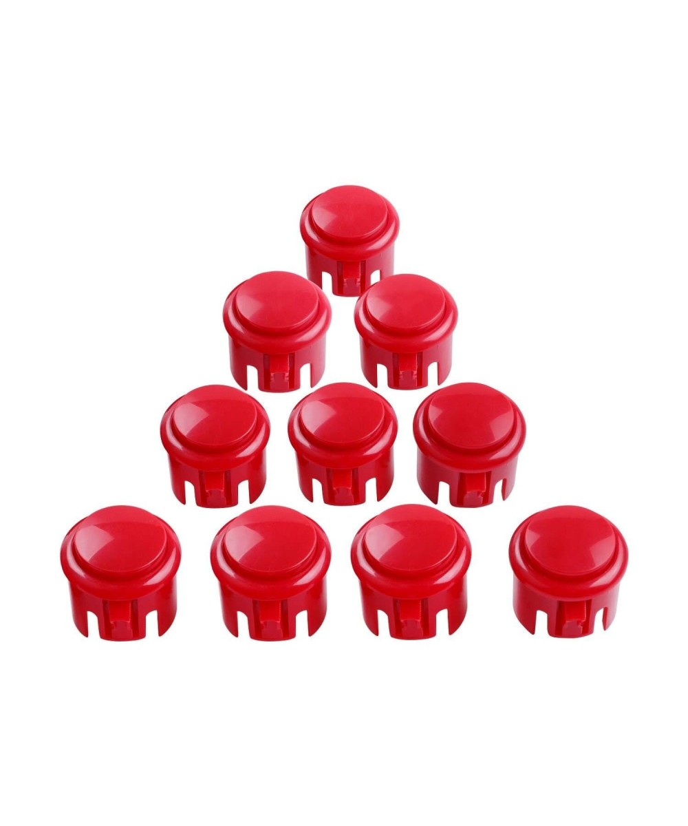 Control arcade DIY botones rojos