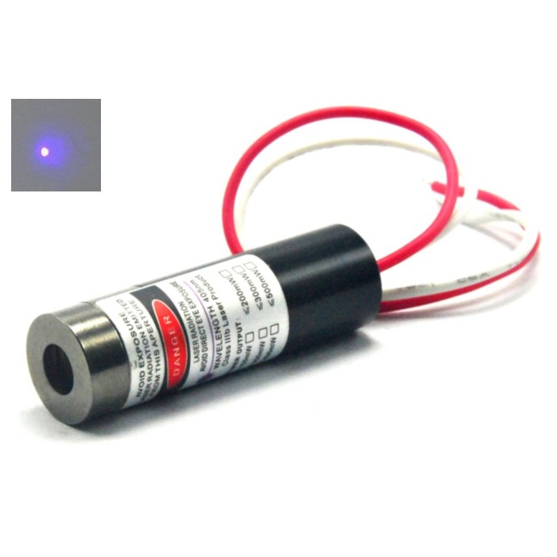 Laser violeta 450nm 3v a 5V