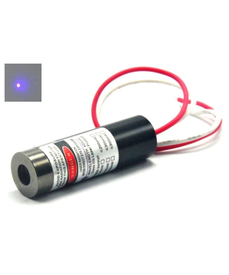 Laser violeta 450nm 3v a 5V