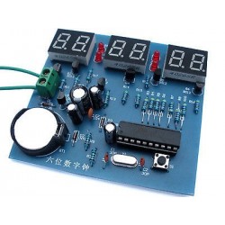 Reloj de 6 digitos DIY AT89C2051